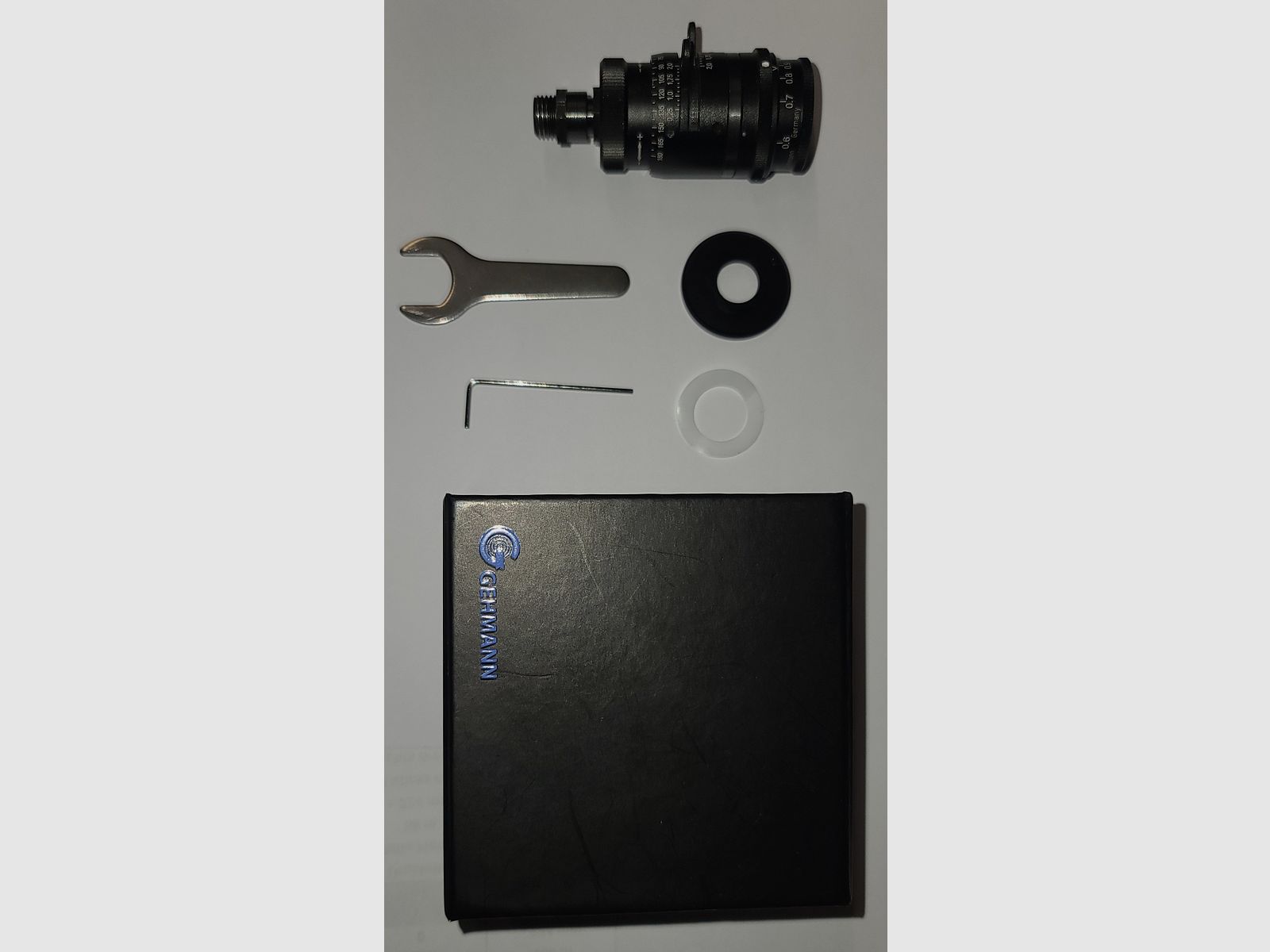 Vendo sistema de lentes cilíndricas usado Gehmann-Optimal ZLO 570-579