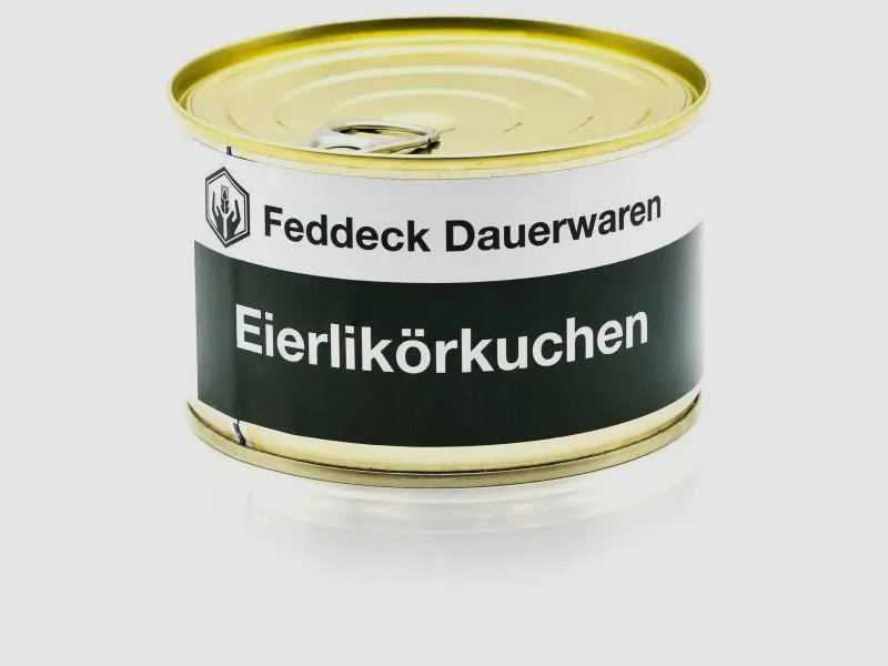 Feddeck Dauerwaren Eierlikörkuchen Dose 155g