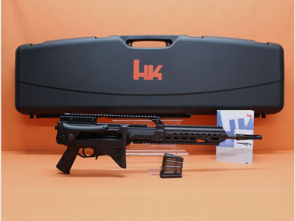 Heckler&Koch Ha.Büchse .223Rem Heckler&Koch HK243 S TAR negro Sistema H&K G36 IDZ incl. MFD/ HKey 2-Rail-System, imagen 4 de 5