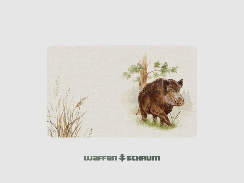 Fritzmann Frühstücksbrettchen Wildschwein