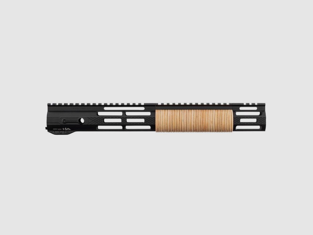 Handschutz Hera Arms AR15/M4 M-LOK 15″ – Leder Handguard 15″ – Braunes Leder, Bild 7 von 9