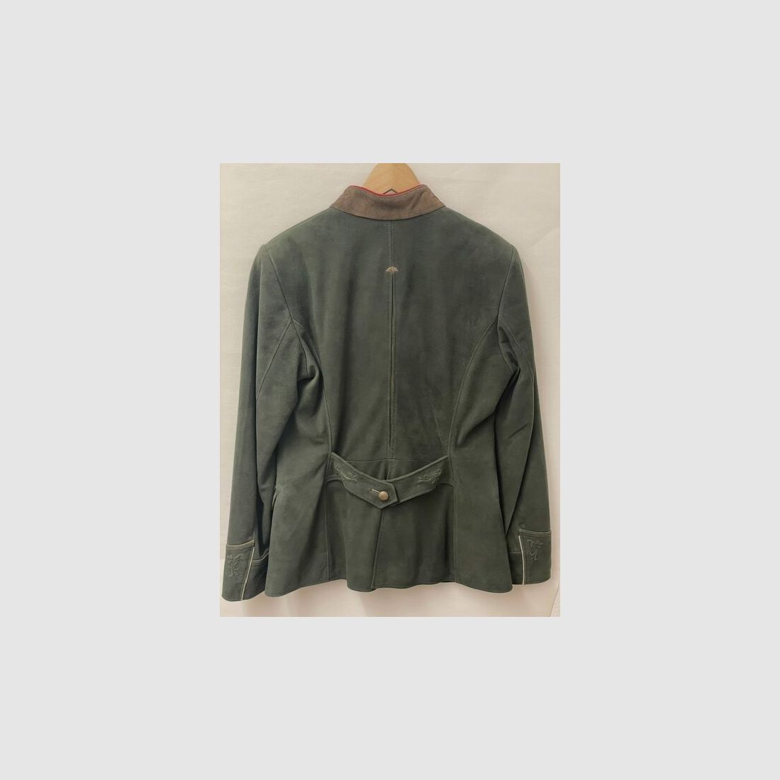 Meindl Lederjacke HDJ Damen in Dunkelgrün, Bild 2 von 2