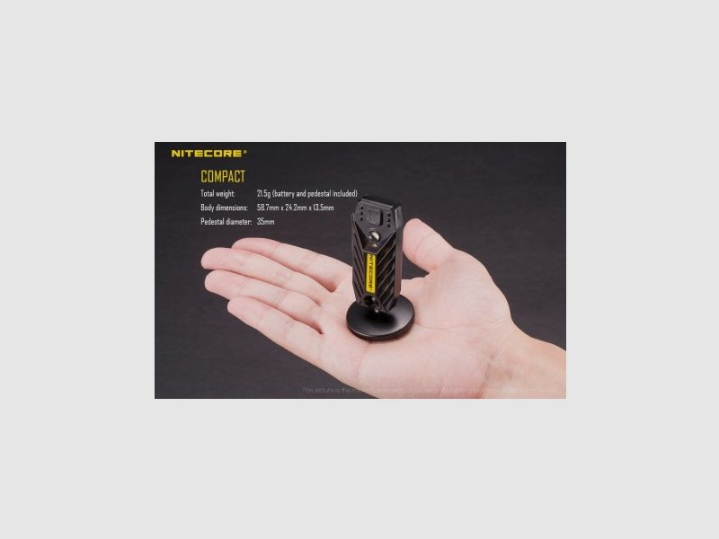 Linterna Nitecore T360M con imán, 45 lúmenes, imagen 14 de 19