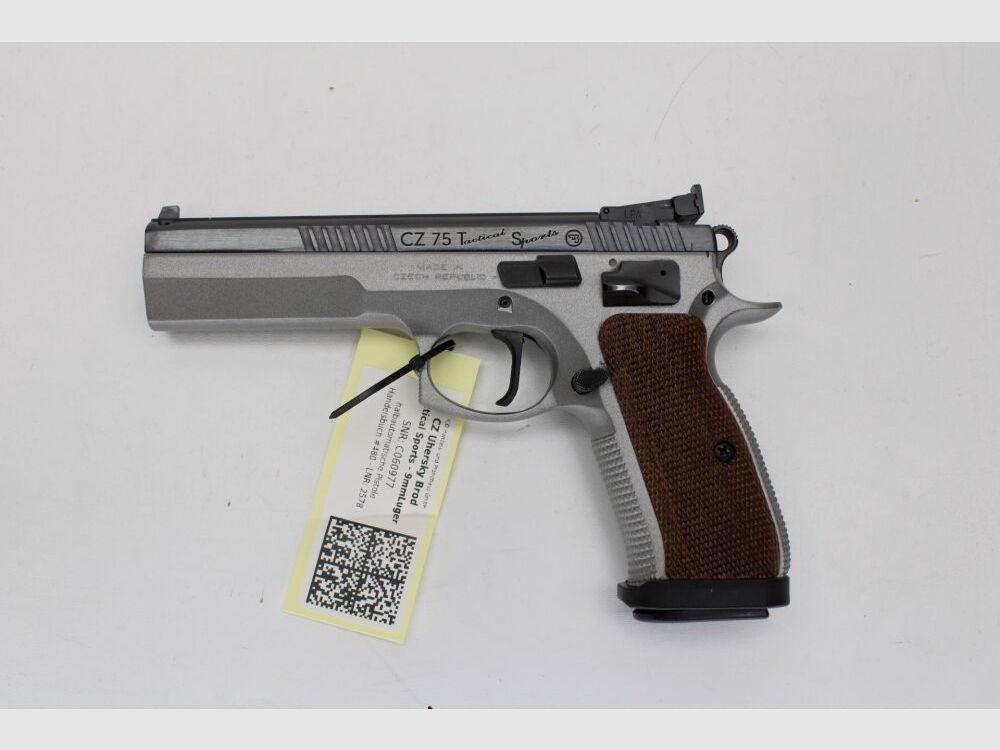 CZ 75 TS Tactical Sports Bi Color Duo Tone 9mmLuger pistol