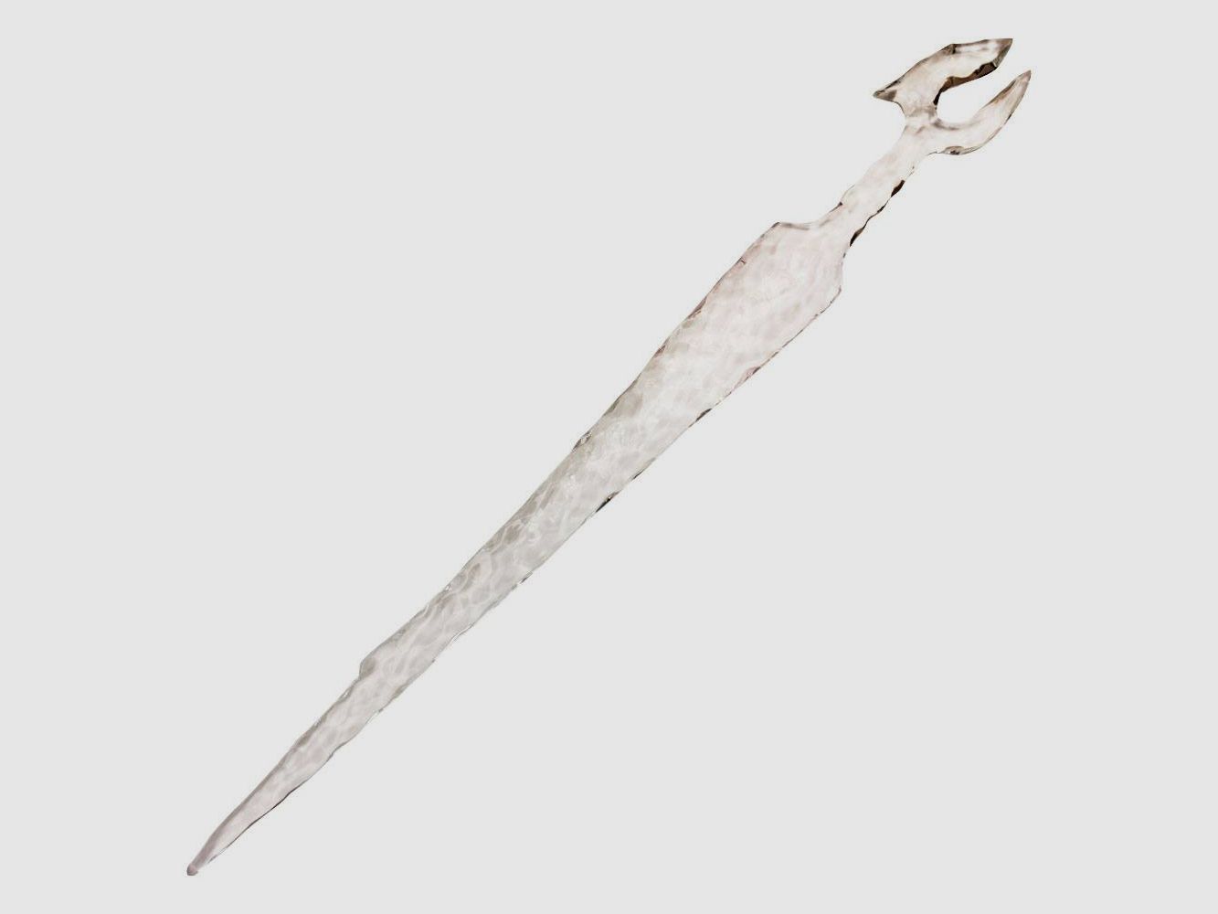 <Ice sword of the white wanderers made of acrylic>