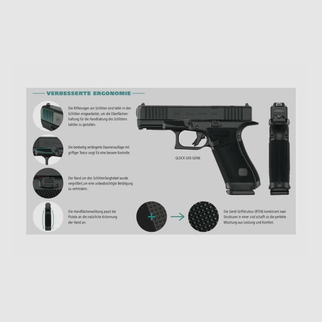 Glock G19 GEN6 9mmLuger