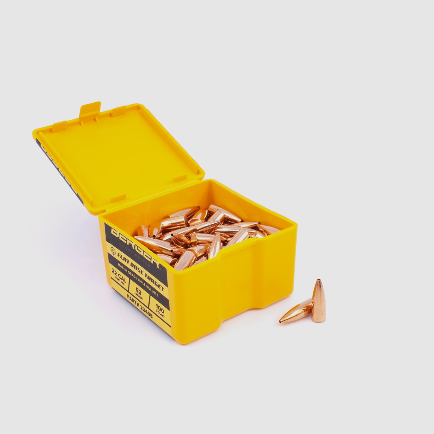 Proiettile Berger .22 FB Target 52GR 1000 pezzi