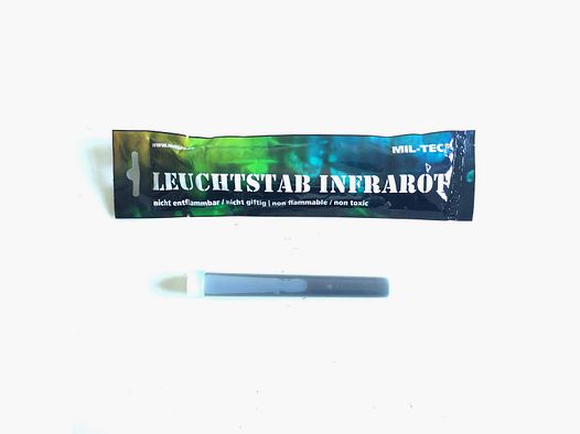Leuchtstab 1,5x15cm, 8-12Std. - Infrarot