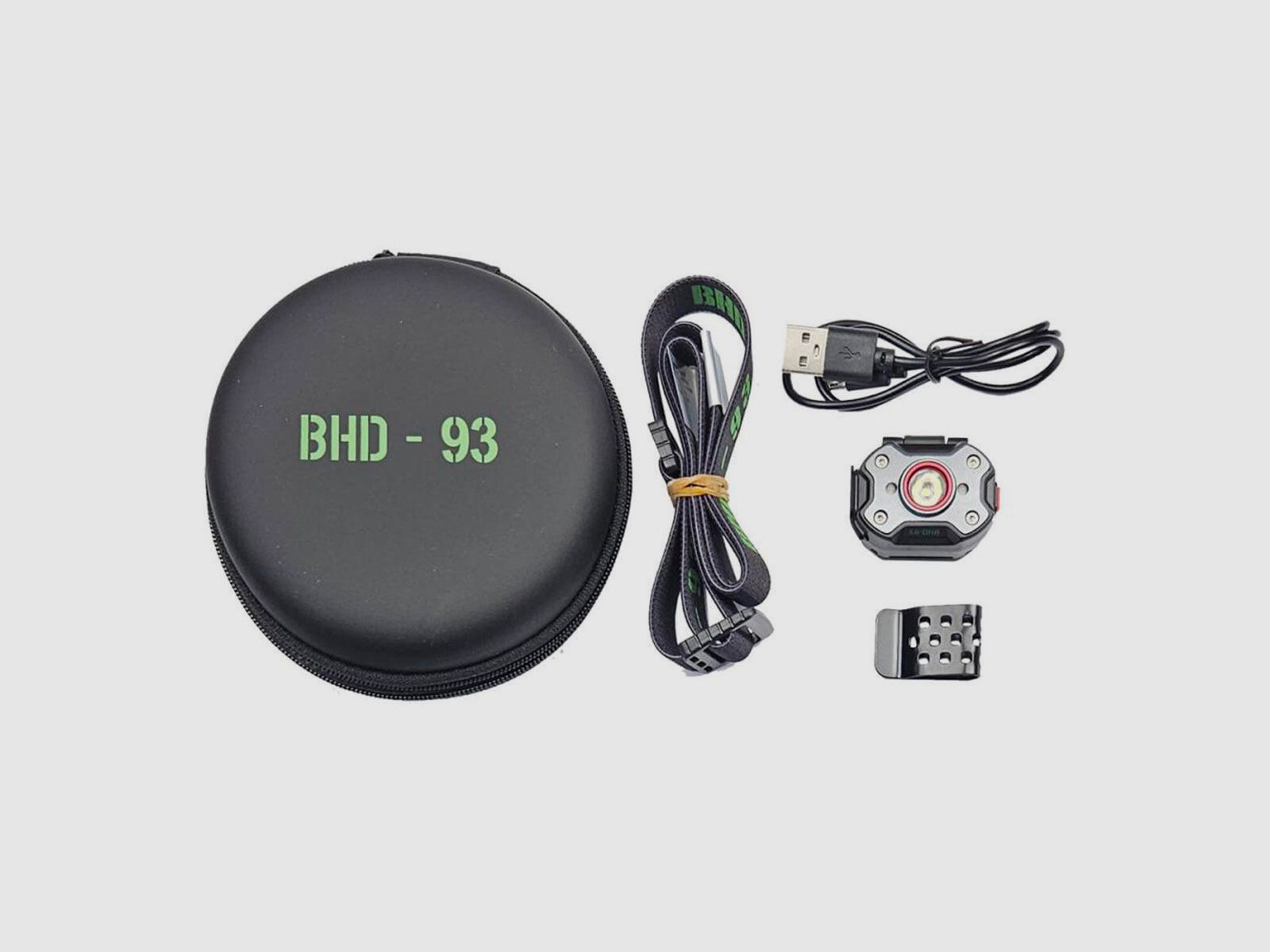 KOPLAMP – BHD-93 LED ZWART OPLAADBAAR MULTUM 670 LUMEN, afbeelding 3 van 3
