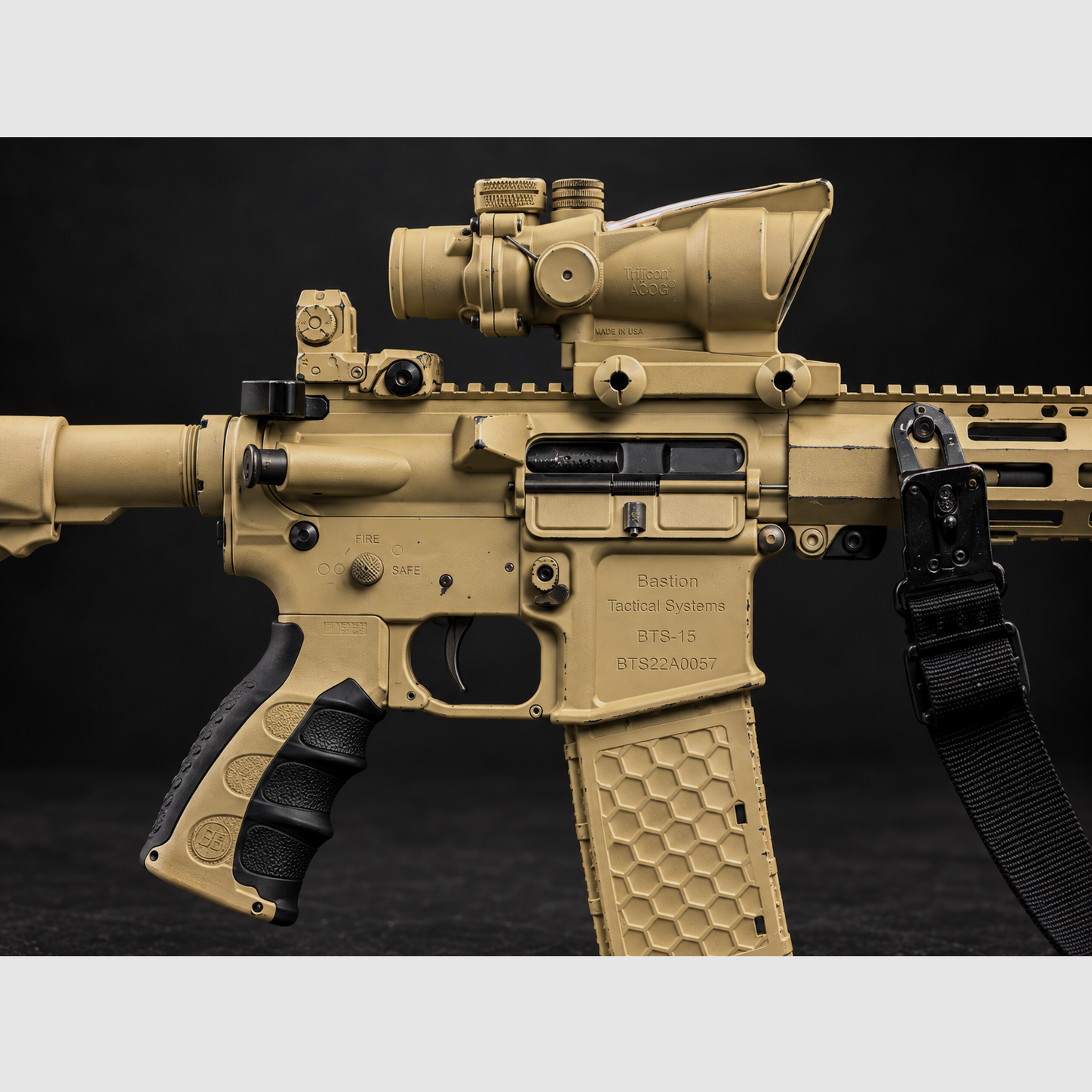 Bavarian Tactical Systems BTS-15 .223 Rem | 16” | Timney 2-Stage | FDE, Bild 5 von 6