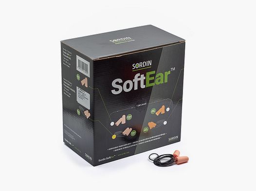 Cordón desechable Sordin SoftEar melocotón (M/L) – 100 piezas/paquete