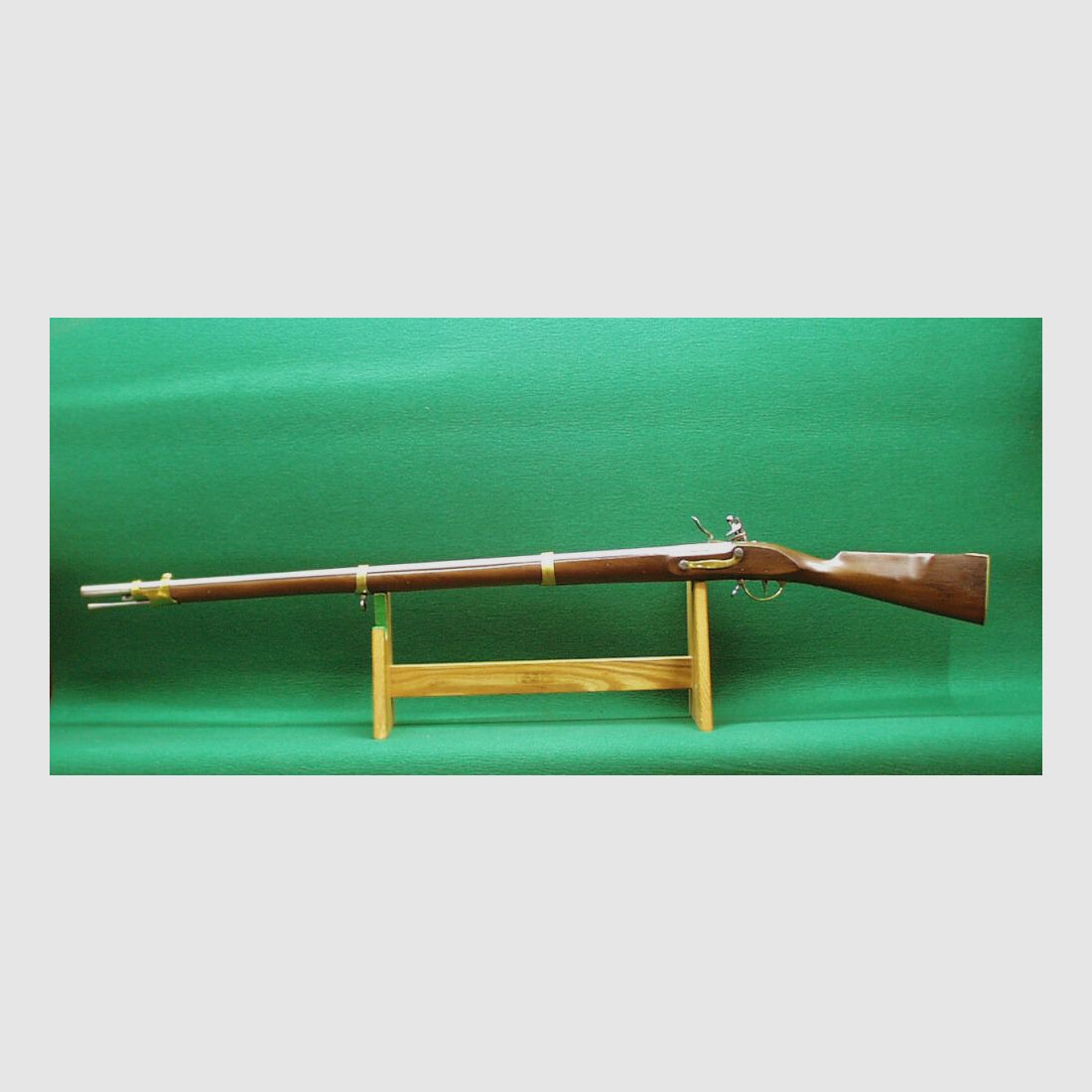 Delhi Gun House Pruska muszkiet 1809, zamek skałkowy