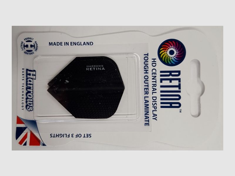 Harrows Darts Technology Retina Std. sort. Dart & Accessories