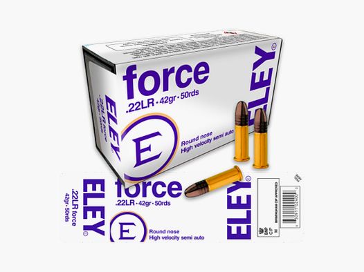 MUNITIONS ELEY FORCE 22LR