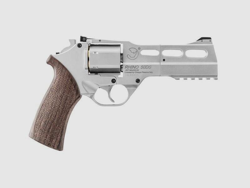 GSG Chiappa Rhino 50DS 6 mm BB nickel Softair Revolver