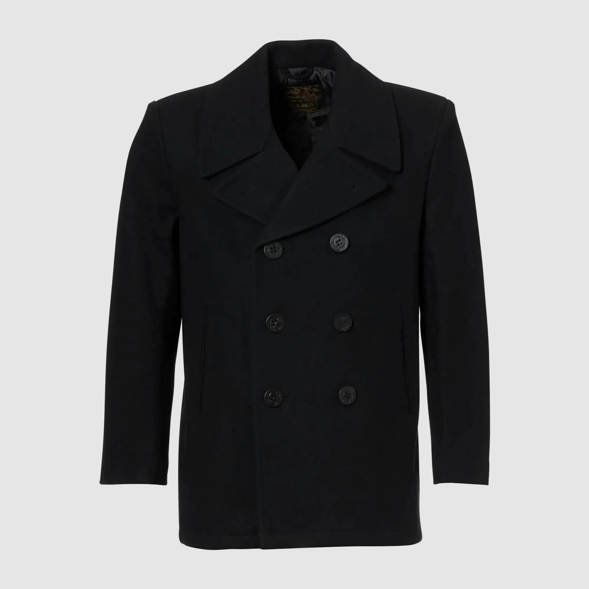 Mil-Tec US Navy Pea Coat - Dark Blue / S Men