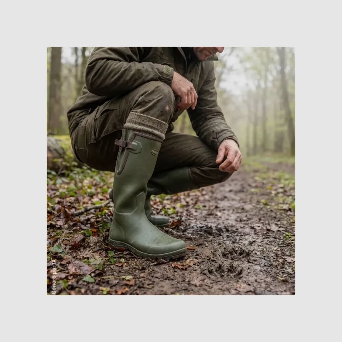 Arxus Pioneer Nord groene neopreen laarzen 3 mm, afbeelding 15 van 17