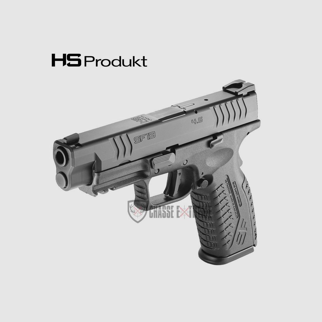 Pistola HS PRODUKT SF19 Nera 4,5" cal 9X19 19 Colpi, immagine 2 di 3