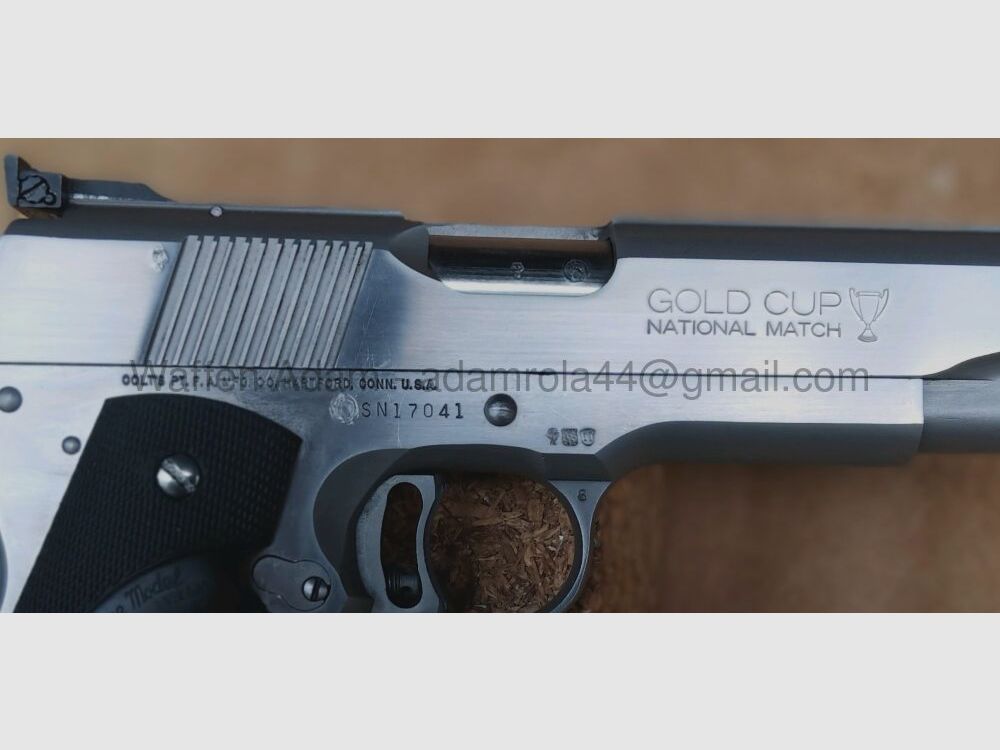 Colt Gold Cup 1911 MKIV Serie 80 Modelo de Gobierno