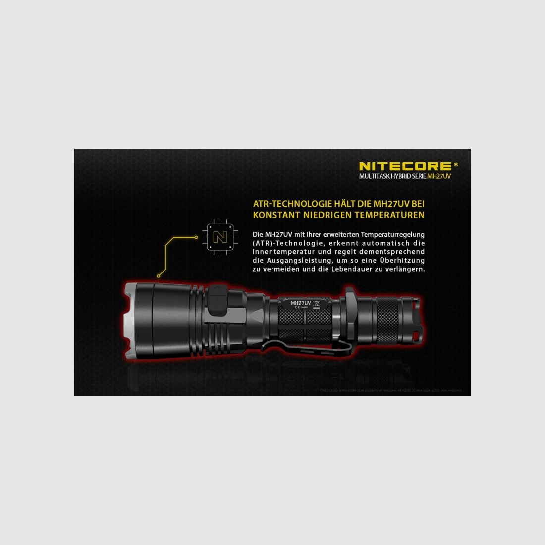 Nitecore Taschenlampe MH27, Bild 6 von 12