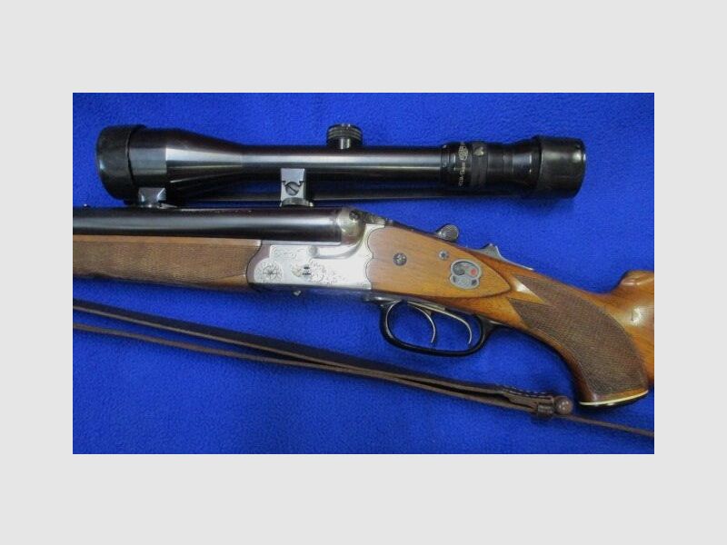 Drilling Heym mit Stahlbasküle, SEM Kahles ZF und Einstecklauf