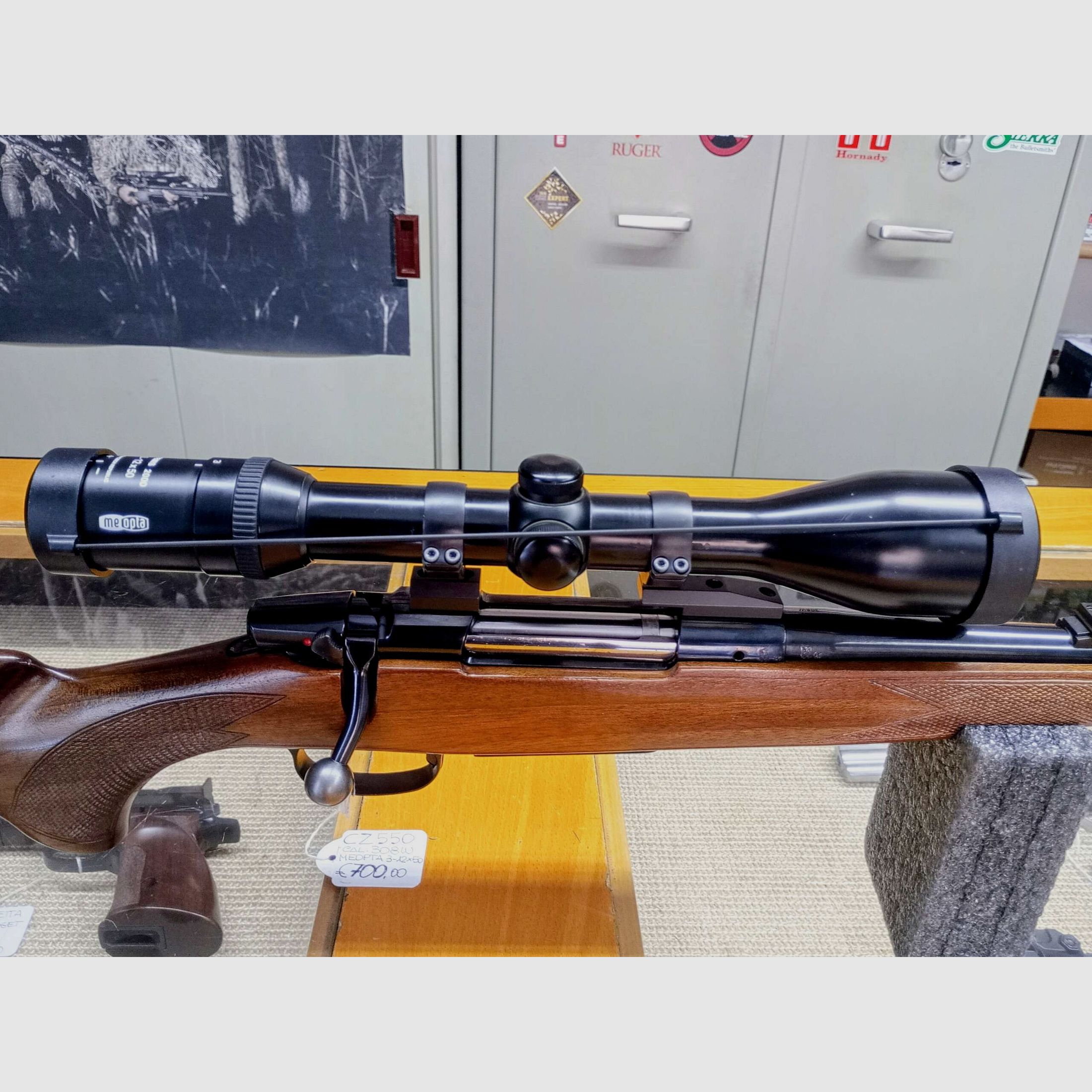 Bolt-action rifle CZ mod. 550 Scandinavia .308 Win (used), image 3 of 5