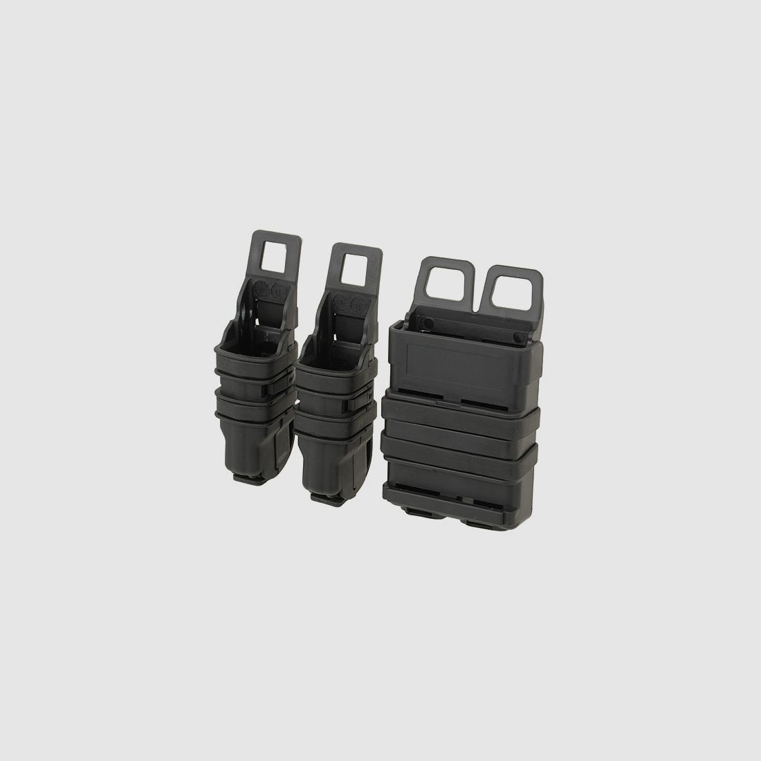 Set of polymer pouches for magazines - Black [FMA]