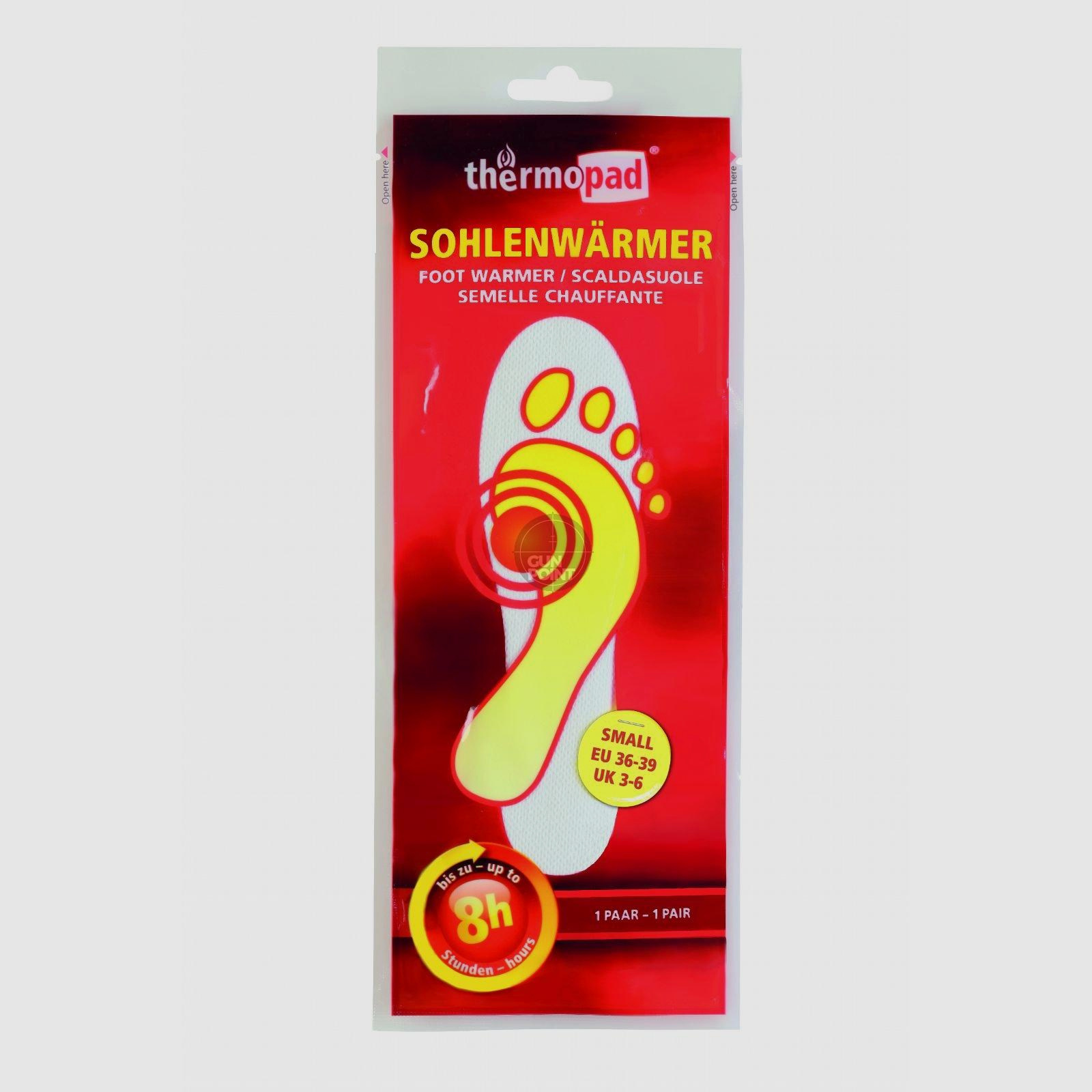 Thermopad Sohlenwrmer S/M 2 Stck