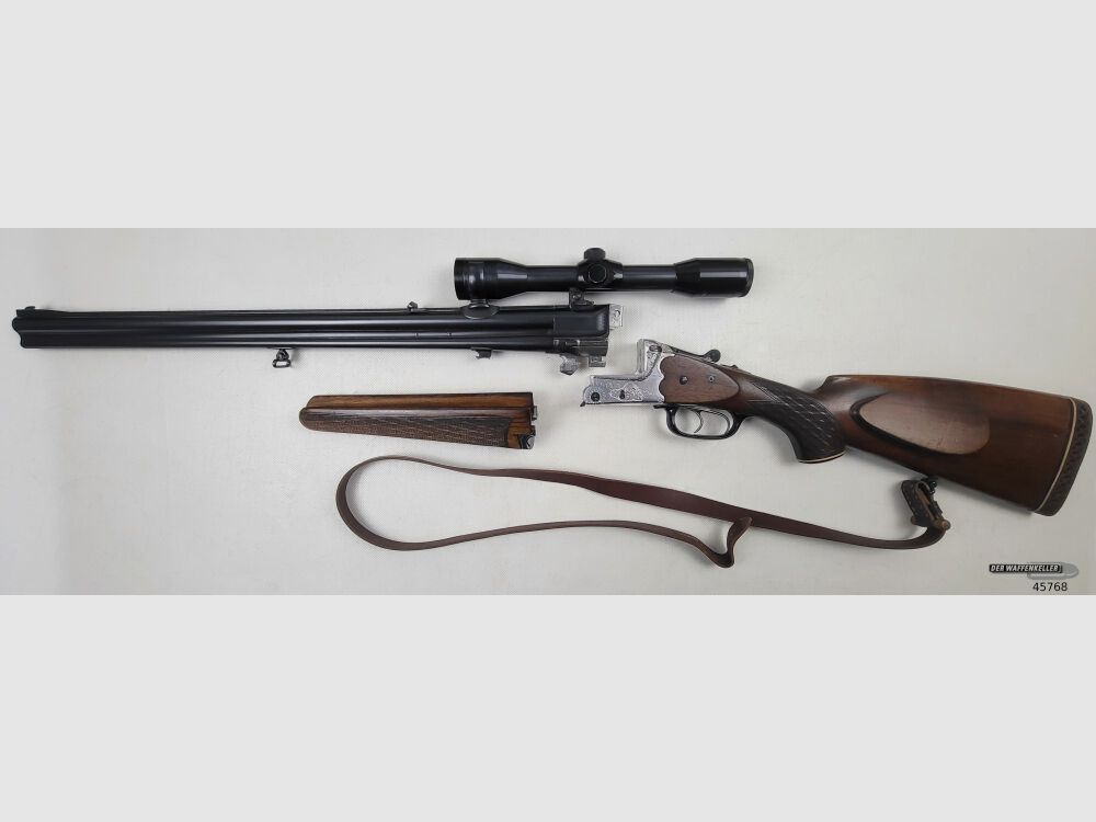 Heym double-barreled rifle