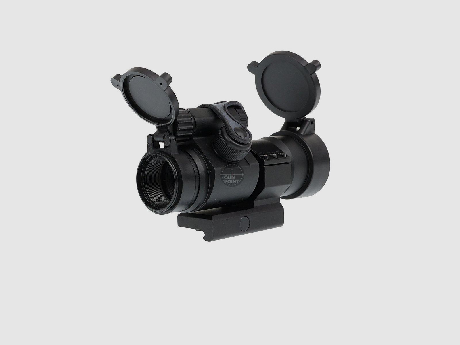 OpTacs M2 Red Dot with L-Shaped Mount Schwarz