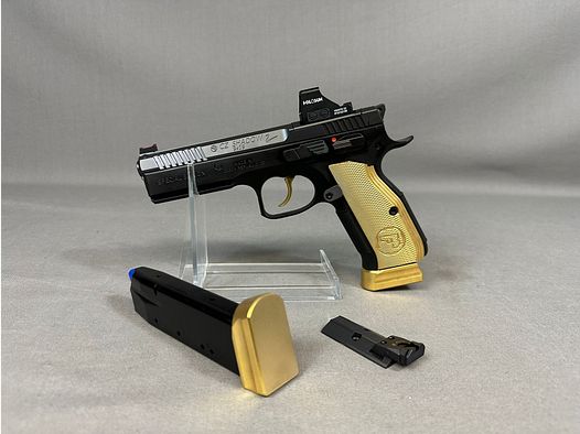 CZ Shadow 2 OR Gold  mit HoloSUN HS407K-X2