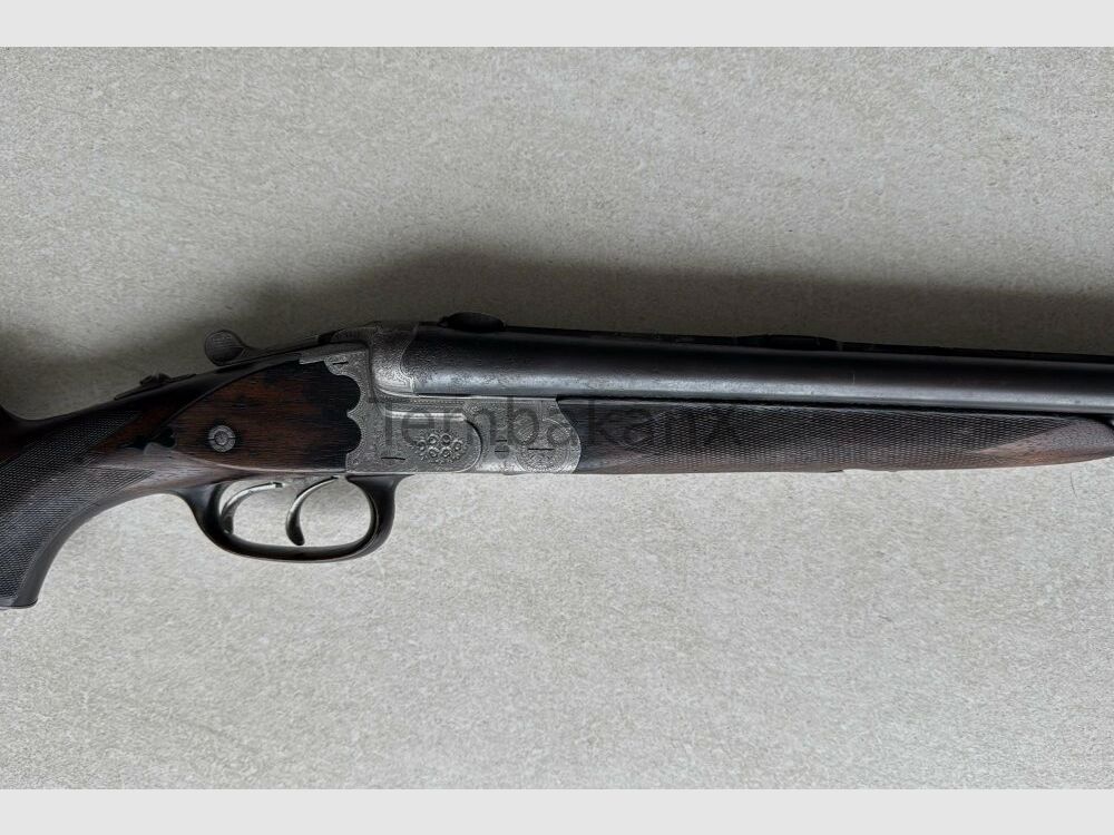 Sportwaffen Suhl Drilling 16/65 & 8x57JRS (Einstecklauf .22 Hornet)