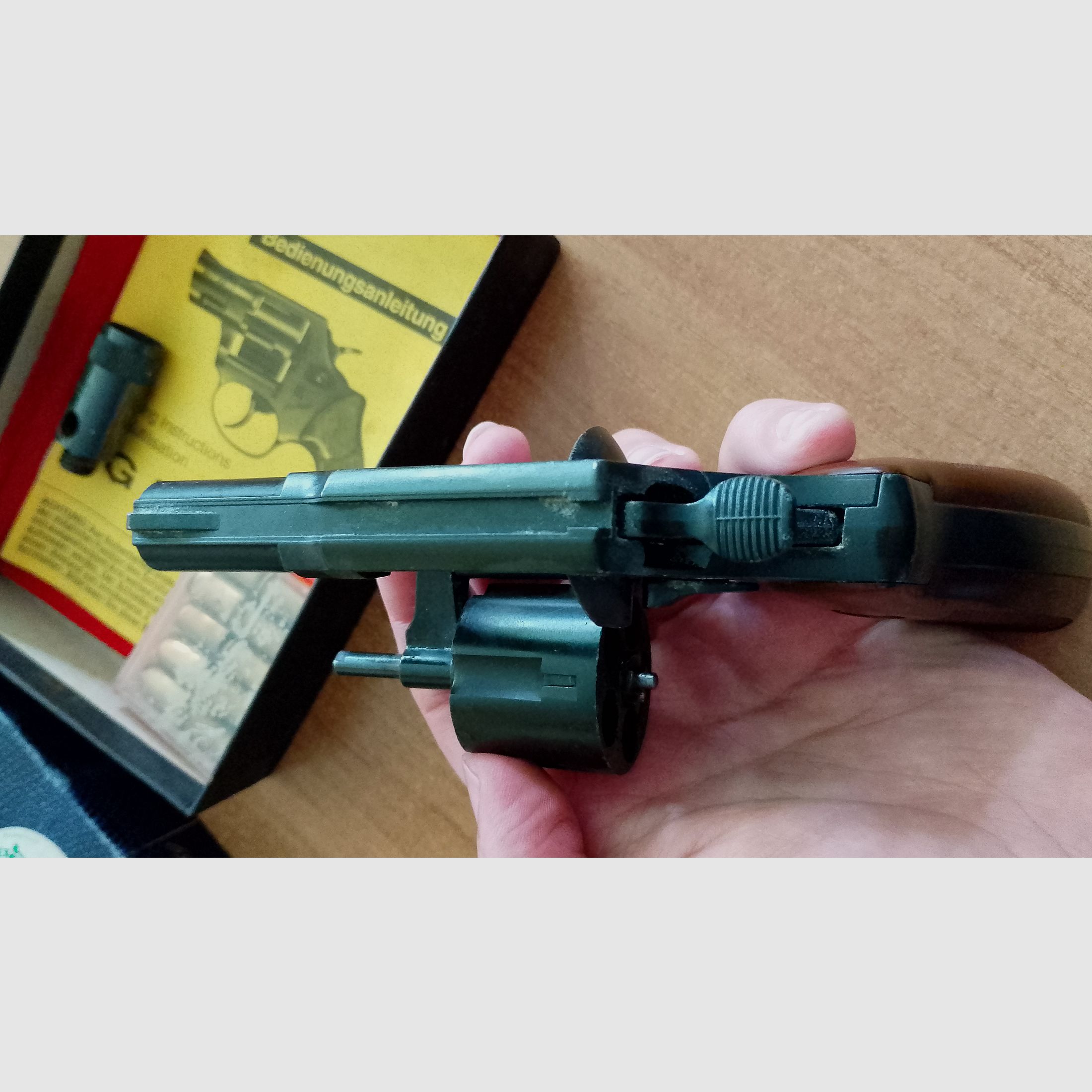 Röhm RG 59N Le Petit Schreckschussrevolver im Kaliber 9mm R.K. mit OVP!