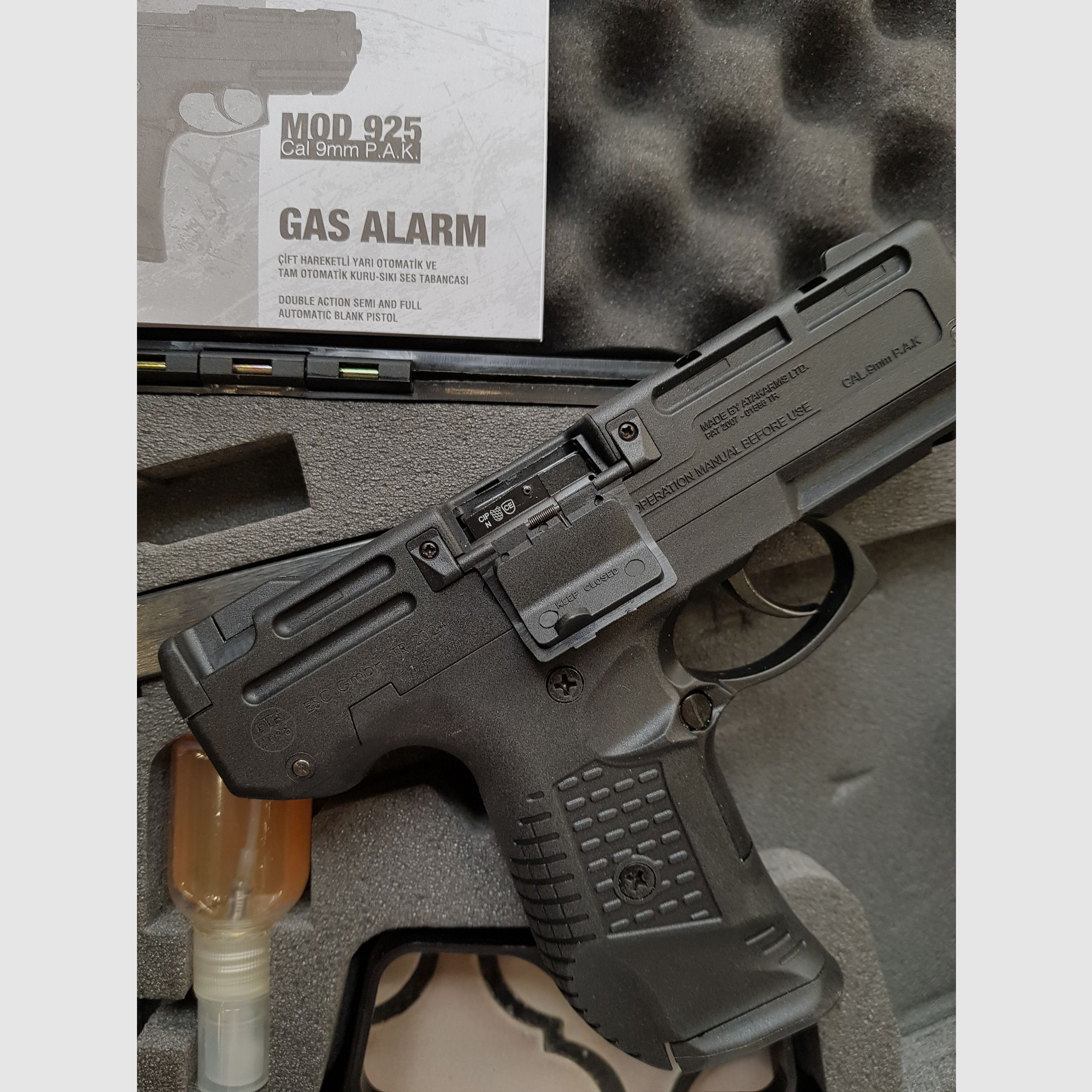 Zoraki 925 PAK, Neu und unbeschossen.