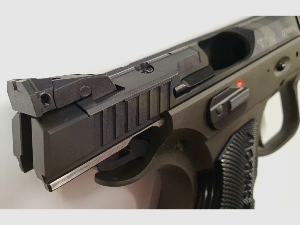 CZ 75 SP - 01, Shadow II OR, Camo Oliv Double Action DA/SA-Abzug