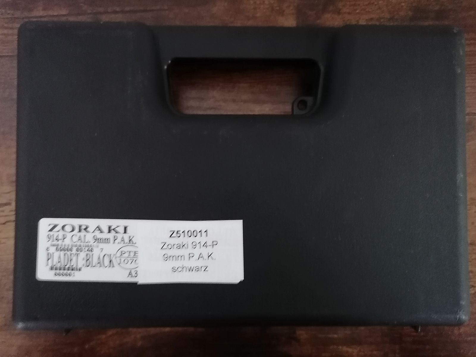 !!NEUWARE!! Zoraki 914 Schwarz 9mm P.A.K im Originalkoffer mit Zubehör