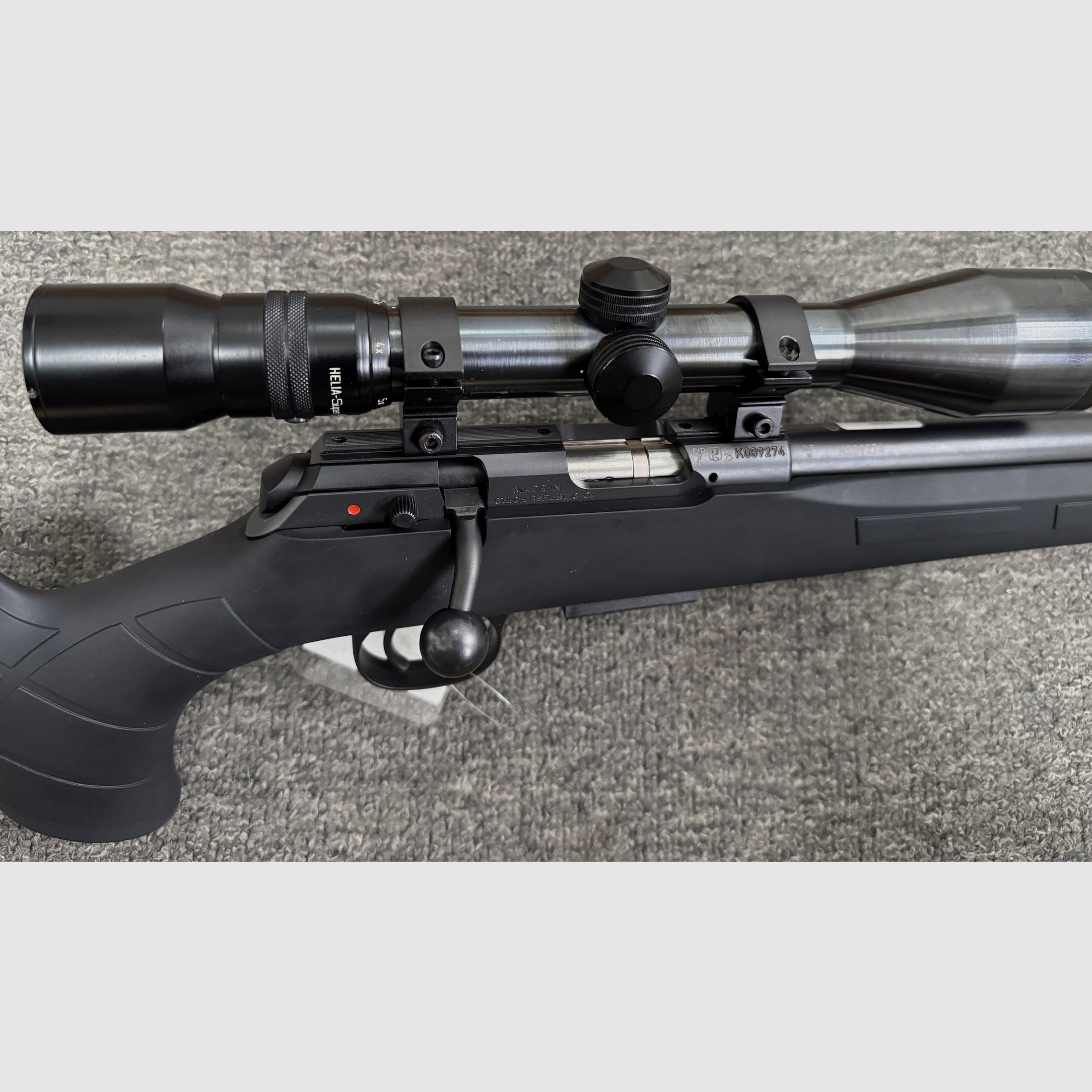 CZ 457 Synthetic .17 HMR Neuwaffe + Kahles 3-9x42 Gebraucht