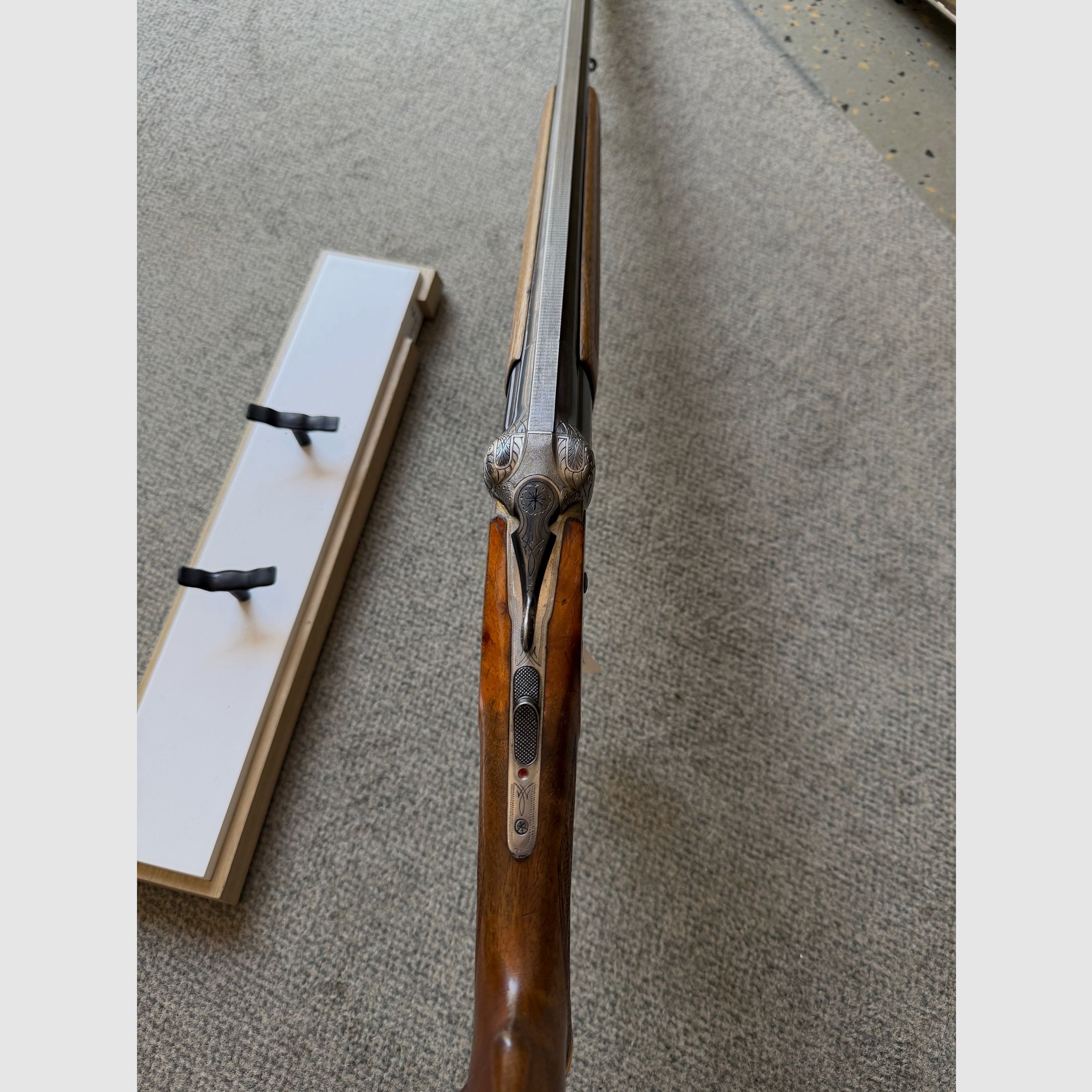 Heym double-barrel shotgun with ejector 16/70