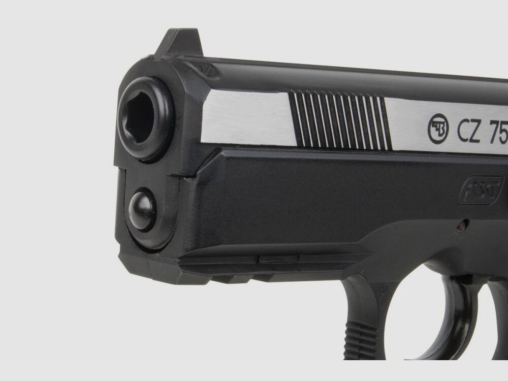 CZ 75D Compact Bicolor 4,5mm BB Druckluft Co2 Non BlowBack