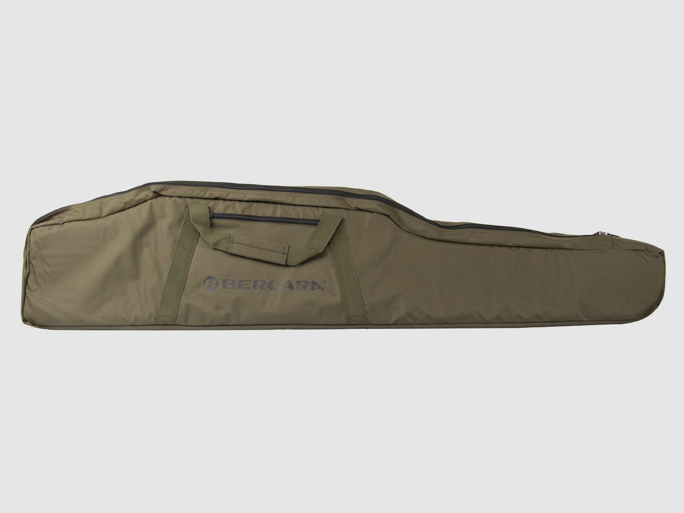 Gewehrfutteral Gewehrtasche Bergara 117 x 24 cm abschlieĂźbar Polyester Schutzpolsterung grĂĽn