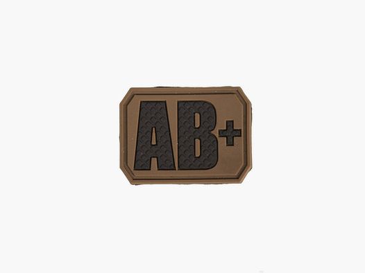 Patch Blutgruppe AB+ COYOTE