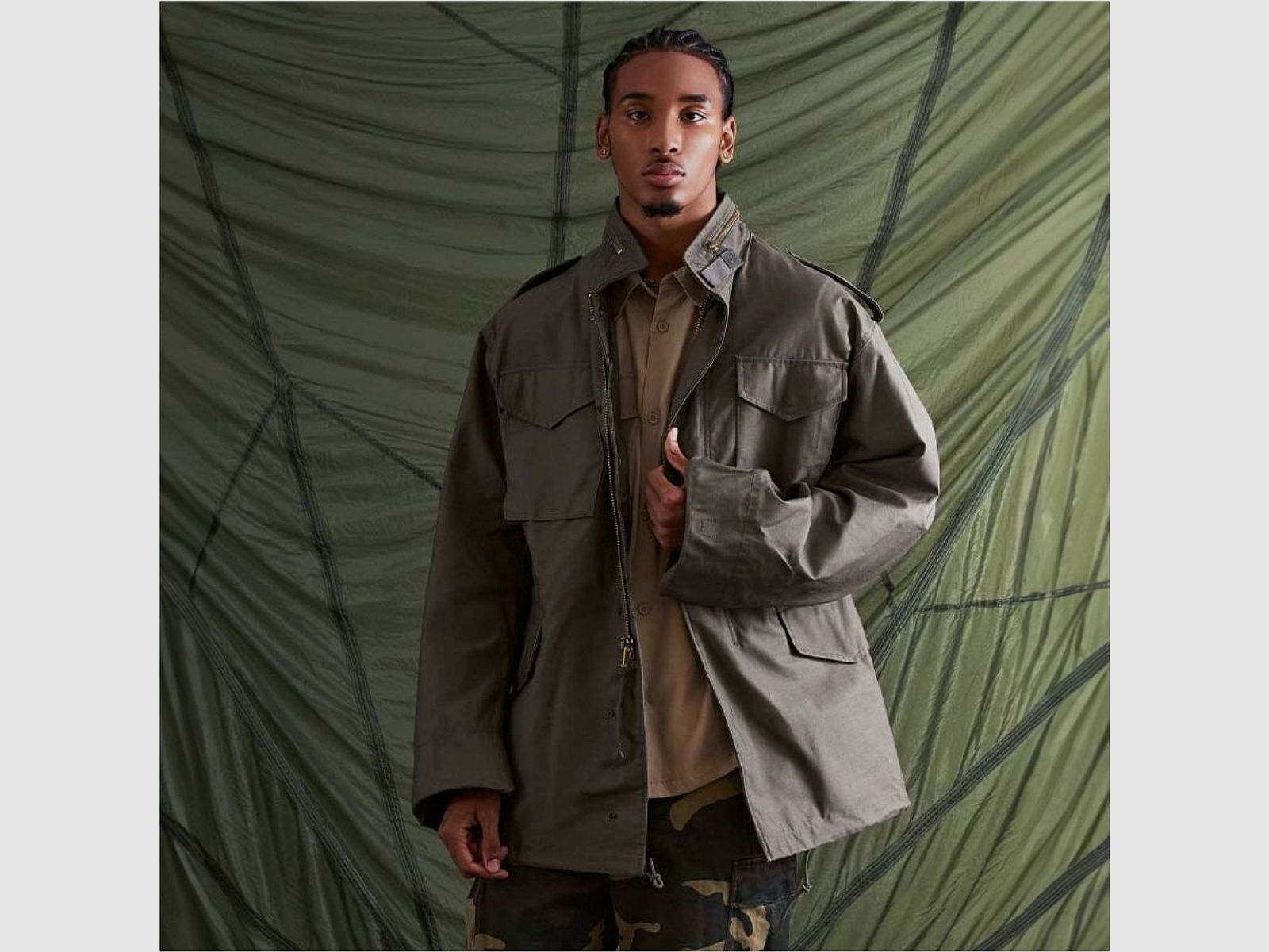Kurtka Alpha Industries M-65 oliwkowa, zdjęcie 3 z 5
