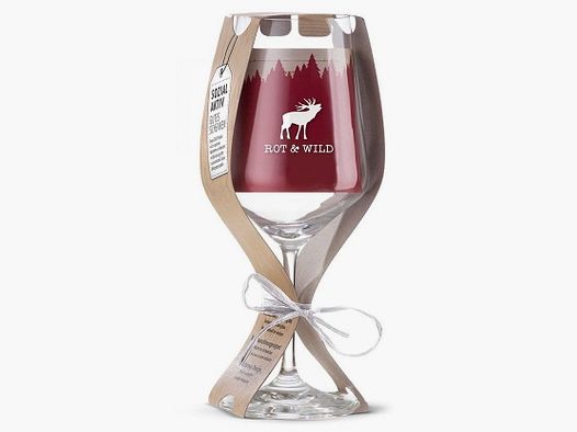 Gilde Weinglas Rot & Wild