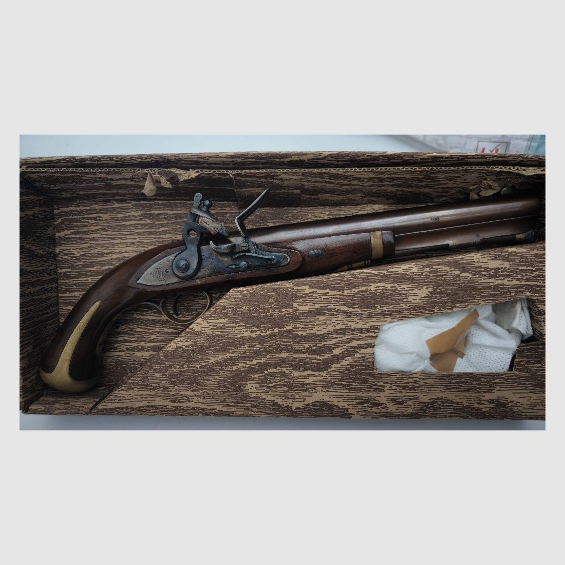Voorlader Steenslotpistool US Harpers Ferry 1807 Kaliber .58 