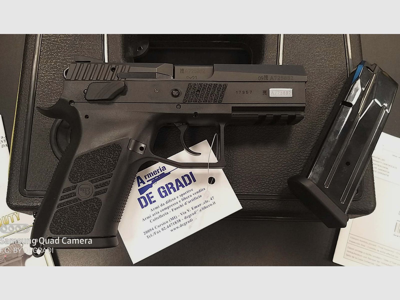 CZ MODEL 75 P-07 DUTY KALIBER 9X21, Bild 4 von 4
