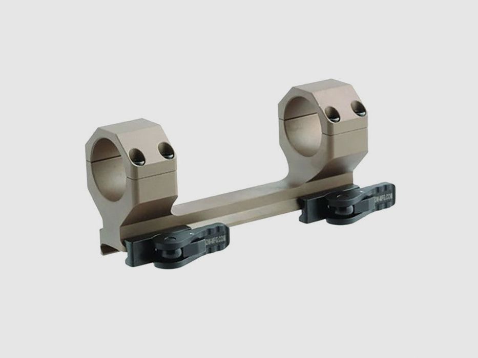 ADM DELTA-C QD-Cantilever-Montage, 30/34 mm, 0 MOA, Schwarz/FDE