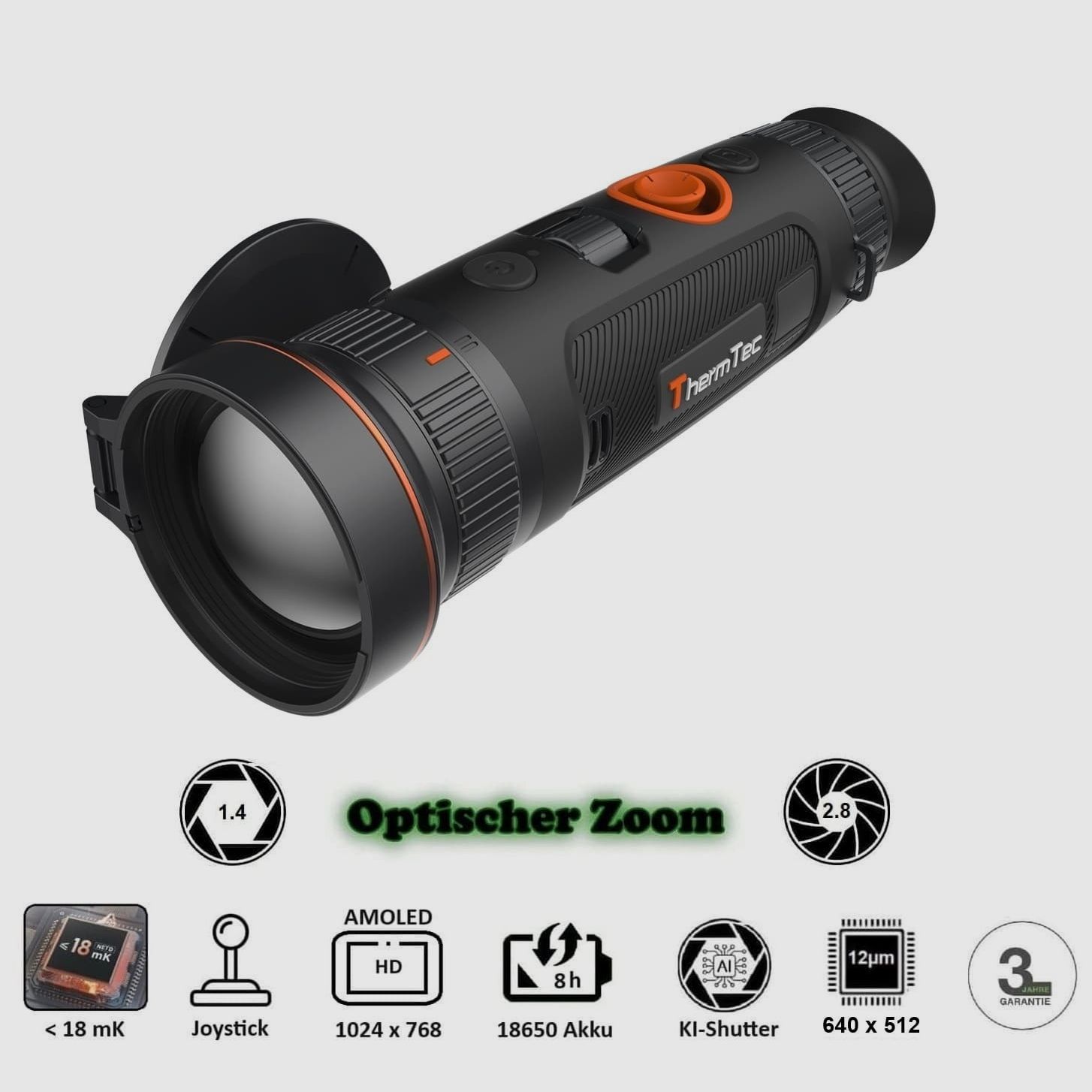 **Neu** ThermTec Wild 650D - Dual Zoom 25/50mm Linse **Neu**