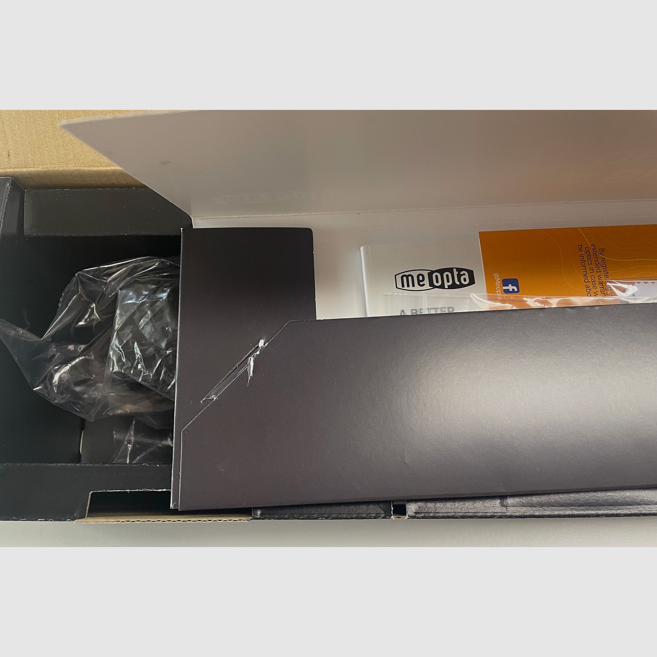 Exposant Meopta 2004791004 Lunette de tir Optika6 4,5-27x50 RD FFP Réticule MRAD1 RD Réticule V418