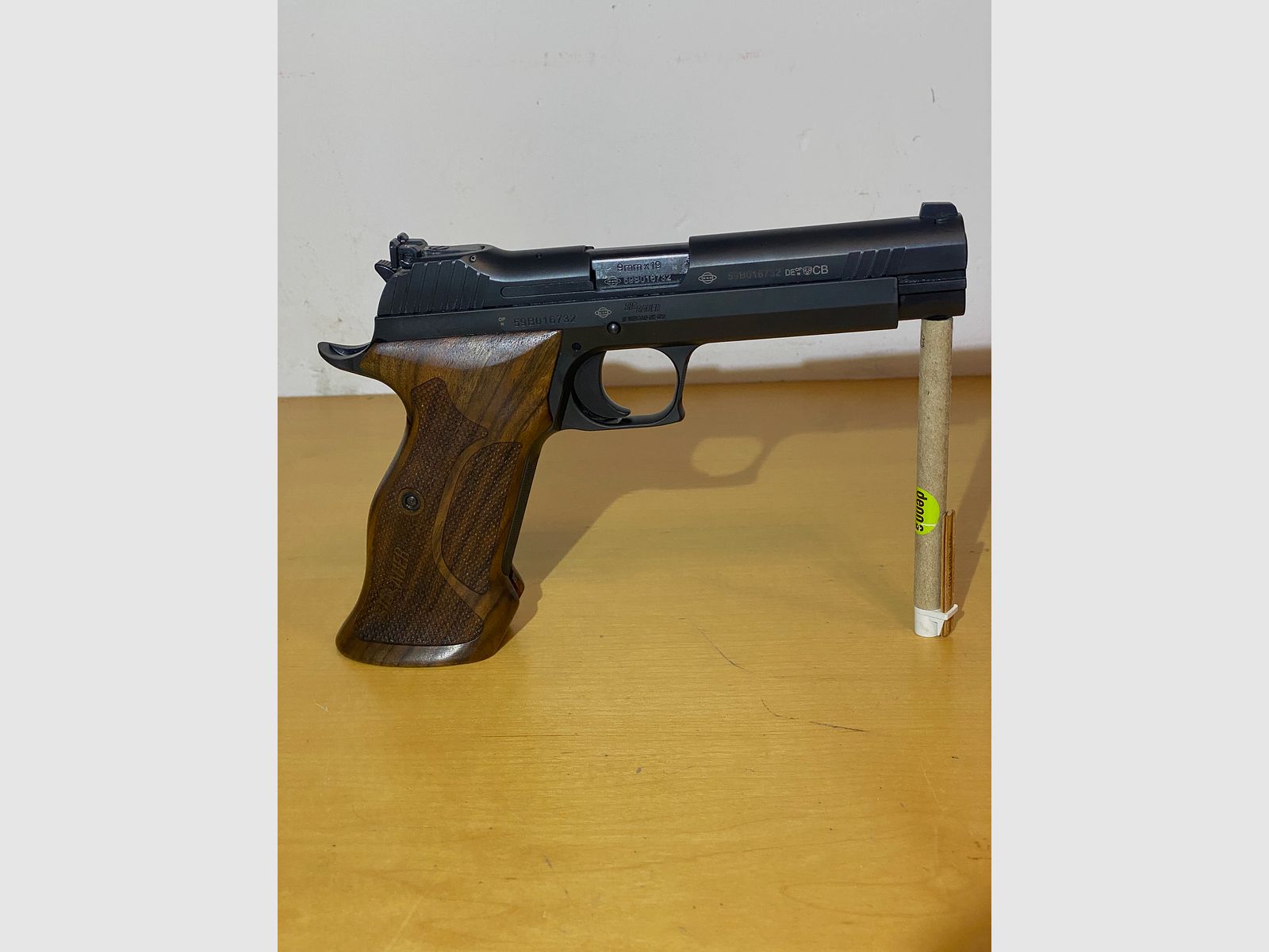 Sig Sauer P210 Target, 9mm Luger, Top Zustand, -Schnäppchen-