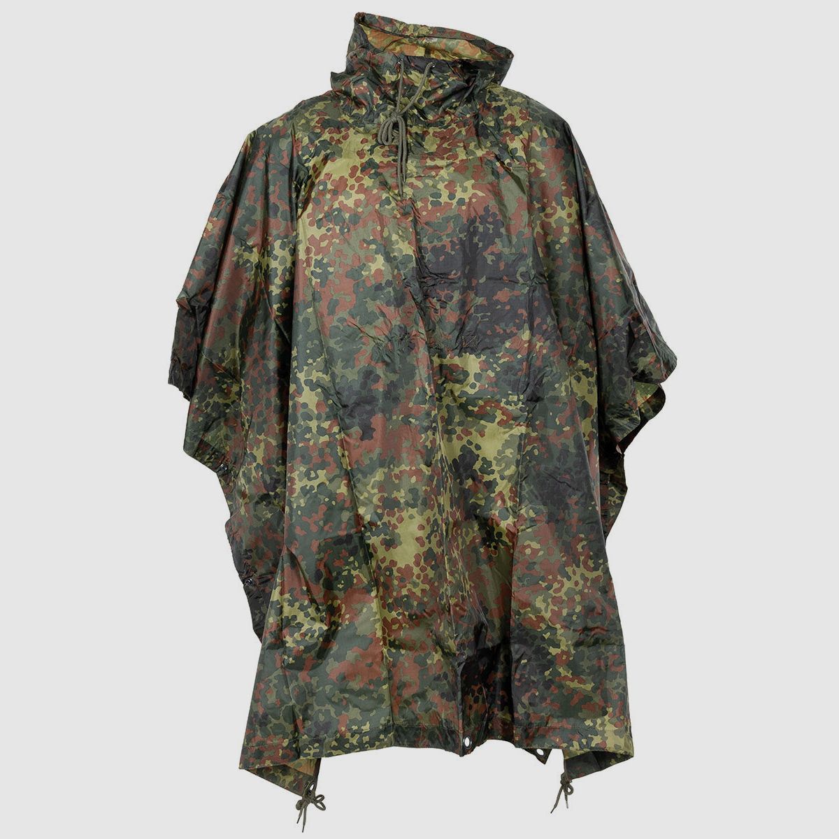 Poncho, ripstop, flecktarn, ca. 144 x 223 cm